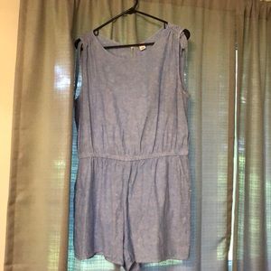 Old Navy Chambray Romper